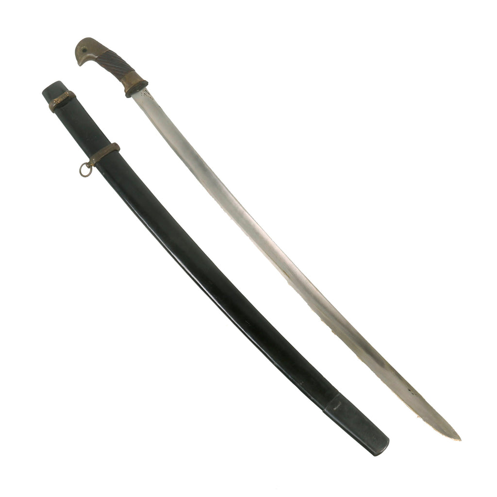 Original Soviet WWII Cossack Shashka Saber by НМЗ with Scabbard - Dated 1945 & Marked CCCP Original Items