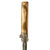 Original French WWI Lebel M.1886/93/07 Brass Handle Cruciform Épée Bayonet with Scabbard Original Items