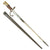 Original French M1874 Gras Bayonet by d'Armes de Châtellerault with Scabbard- Dated 1879 - Matching Serial Numbers Original Items