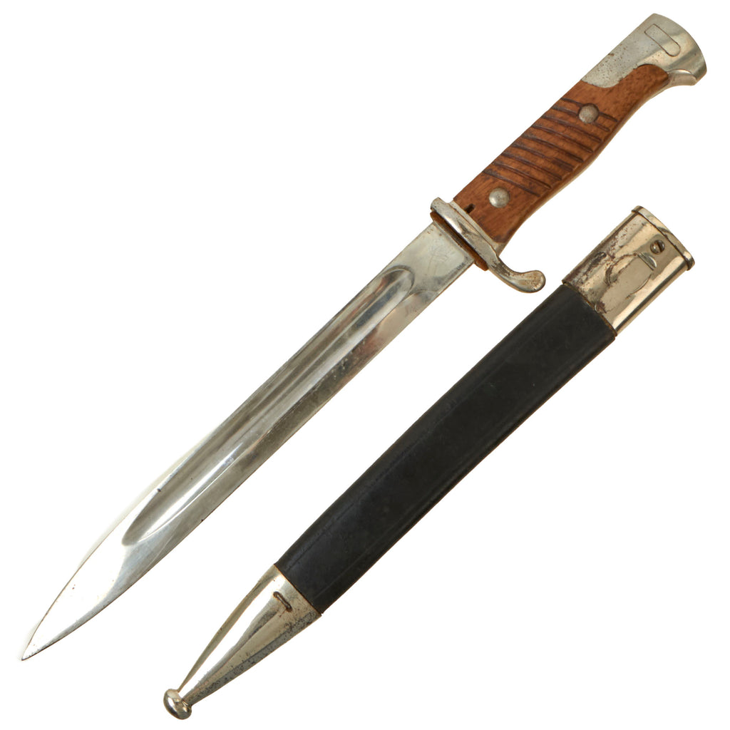 Original Imperial German WWI M1898/05 Short Dress Bayonet with Scabbard by WKC Original Items
