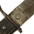 Original Imperial German WWI DEMAG Crank Handle Ersatz Trench Knife Bayonet with Scabbard Original Items