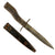 Original Imperial German WWI DEMAG Crank Handle Ersatz Trench Knife Bayonet with Scabbard - Missing Belt Loop Original Items