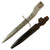 Original Imperial German WWI DEMAG Crank Handle Ersatz Trench Knife Bayonet with Scabbard Original Items
