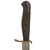 Original German WWI Trench Fighting Knife with Ribbed Grips & Original Rolled Steel Scabbard Original Items