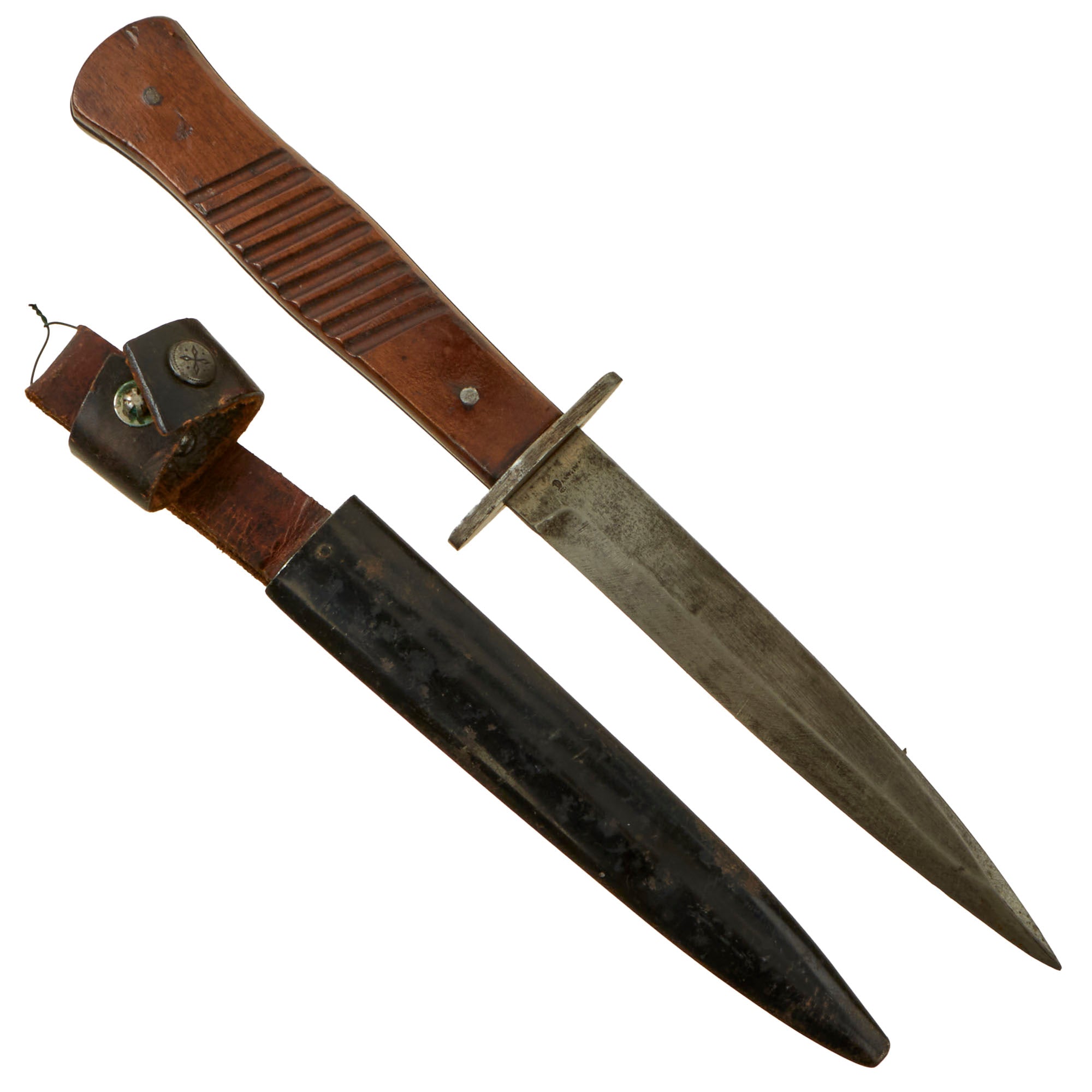 Original Imperial German WWI Trench Fighting Knife by Gottlieb