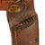 Original U.S. WWII Rare Named Everitt Green Handle Knuckle Fighting Knife with Matching Named Scabbard Original Items