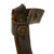 Original Imperial German WWI Shrapnel-Damaged Kurzes Seitengewehr M1898 Dress Bayonet by Carl Eickhorn Turned Trench Knife with Scabbard Original Items