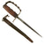 Original U.S. WWI M1917 Knuckle Duster Trench Knife with Original Scabbard Original Items