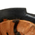 Original German WWII M34 Square Dip Fire Protection Police Helmet with Double Decals & Comb - Feuerwehr Original Items