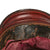 Original Imperial German WWI Era Black Artillery Officers Visor Cap with Red Piping - Dunkelblau - Maker-Marked - Size 7 Original Items