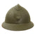 Original French WWII M1926 Adrian Helmet with Liner and Chinstrap - Olive Green Original Items
