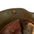 Original Imperial German WWI M16 Stahlhelm Helmet with Panel Camouflage Paint and Partial Leather Liner - Rare Maker W66 Original Items