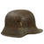 Original Imperial German WWI M16 Stahlhelm Helmet with M17 Liner Band & Partial Chinstrap - Marked BF64 Original Items