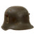 Original Imperial German WWI M16 Stahlhelm Helmet with M17 Liner Band & Partial Chinstrap - Marked BF64 Original Items