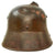 Original Imperial German WWI M1916 Shrapnel-Damaged Stahlhelm Helmet Sent Home by U.S. Soldier with Stamps & Label - Stamped ET 64 Original Items
