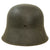 Original Austrian WWI Era Rural Gendarmerie M17 Steel Helmet with Police Flaming Bomb Device - Full Liner & Chinstrap Original Items
