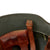 Original Austrian WWI Era Rural Gendarmerie M17 Steel Helmet with Police Flaming Bomb Device - Full Liner & Chinstrap Original Items