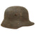 Original Imperial German WWI British Captured M16 Stahlhelm Helmet Shell Taken by Twice Military Cross Recipient Captain Lewis Jacques, Sherwood Foresters - Marked Q66 Original Items