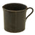 Original German WWI Infantry M1915 Canteen with Corduroy Cover & Cup Dated 1918 - Feldflasche Original Items