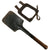 Original Imperial German WWI Short Entrenching Tool Shovel with Leather Carrier with Maker’s Mark Original Items