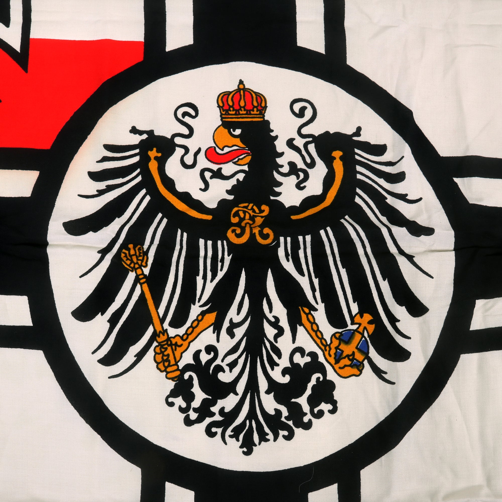Original WWI Imperial German Navy Large Reichskriegsflagge War Ensign Original wwi imperial german navy large reichskriegsflagge war ensign