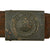 Original Imperial German WWI M1915 Leather Belt with EM/NCO Prussian Steel Buckle - Dated 1916 Original Items