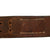 Original Imperial German WWI Prussian M1915 Belt with "Gott Mit Uns" Brass Belt Buckle - Depot Markings Original Items