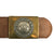 Original Imperial German WWI Prussian M1915 Belt with "Gott Mit Uns" Brass Belt Buckle - Depot Markings Original Items