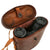 Original U.S. WWII M3 6x30 Binoculars with M17 Leather Case & Strap - Dated 1943 Original Items