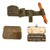 Original Imperial German WWI Medical Orderly’s Pouch with Contents - Tourniquet, Bandages, & Syringe Original Items