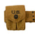 Original U.S. WWII Officer’s Pistol Rig - M1936 Pistol Belt, M1911 Holster by Boyt, & Magazine Pouch Original Items