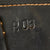 Original German WWII P.08 Luger Pistol Black Leather Hardshell Holster with Wooden Placeholder Magazine by Otto Graf - Dated 1942 Original Items