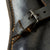 Original German WWII P.08 Luger Pistol Black Leather Hardshell Holster with Wooden Placeholder Magazine by Otto Graf - Dated 1942 Original Items
