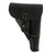 Original German WWII Walther P38 Black Pebble Grain Softshell Holster by Hans Römer - dated 1944 Original Items