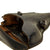 Original German WWII P.08 Luger Pistol Black Leather Hardshell Holster by G. Passier & Sohn of Hannover - Dated 1940 Original Items