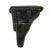 Original German WWII P.08 Luger Pistol Black Leather Hardshell Holster by Hans Römer - dated 1941 Original Items