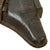 Original German WWI P08 Luger Black Leather Holster by Ludwig Matthias of Frankfurt with Depot Mark - Dated 1916 Original Items