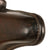 Original German Pre-WWII Police-Marked Sunburst P08 Luger Holster with Wooden Placeholder Magazine by A. Fischer - Dated 1929 Original Items