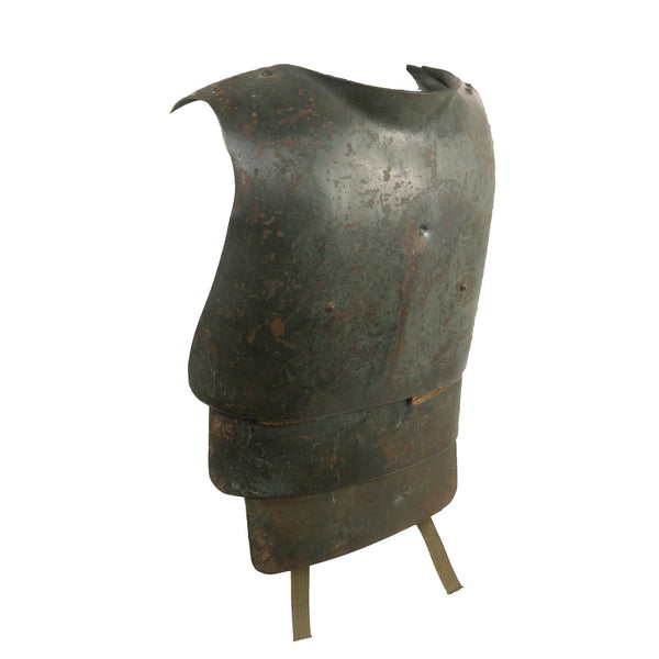Original Imperial German WWI Battle Damaged Sappenpanzer Body Armor Se ...