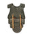 Original Imperial German WWI Complete Sappenpanzer Body Armor Set with Sporran Plates & Reinforced Original Straps by Fried. Krupp AG - Size 2 Original Items