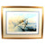 Original Signed Limited Edition Print: Framed “Eagles High” by Robert Taylor Signed by Six WWII Aces Including Gunther Rall & Pete Brothers with Certificate of Authenticity - 31 x 40” - 552/1000 Original Items