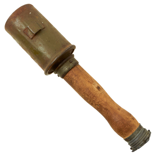Original Bulgarian WWII Inert Offensive Stick Grenade - Inert Original Items