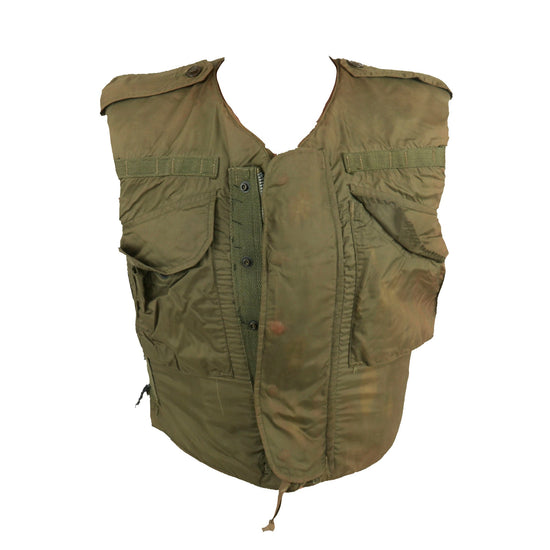 Original U.S. Vietnam War M-1952A Flak Body Armor Vest by Stein Bros - Dated May 1953 Original Items