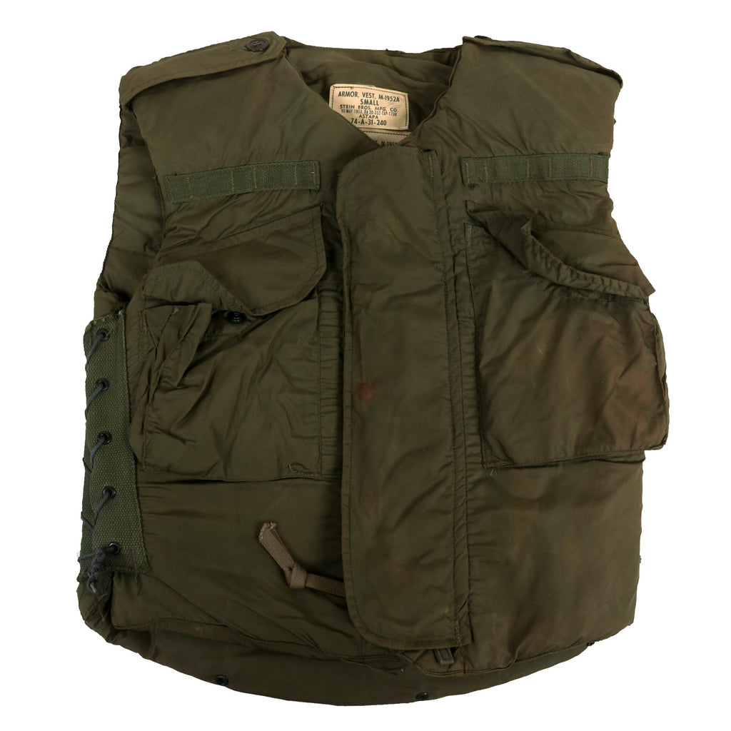 Original U.S. Vietnam War M-1952A Flak Body Armor Vest by Stein Bros ...