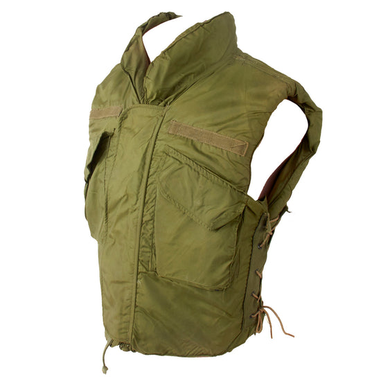 Original U.S. Vietnam War Era Service Worn M69 Flak Vest Body Armor in Size SMALL by Rachman Mfg. Co. - Dated 1969 Original Items