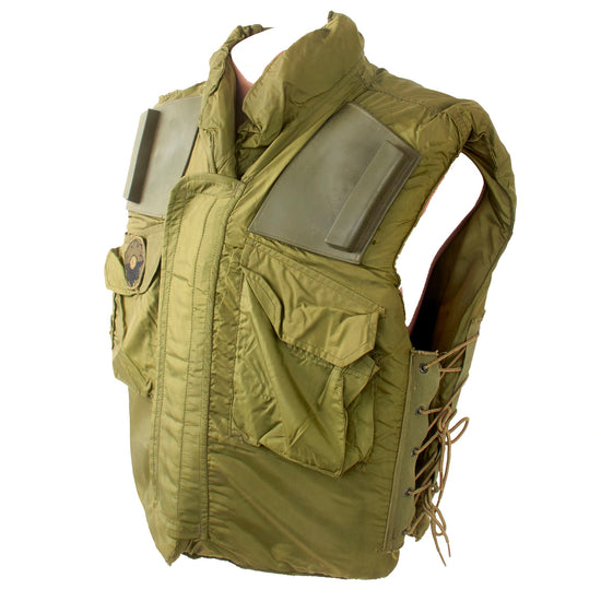 Original U.S. Vietnam War M69 Flak Vest Body Armor by Trenton Texas Engineering with 9th Infantry Division Patch - Dated 1969 Original Items
