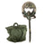 Original U.S. Cold War Era Camouflage HGU-26/P Flight Helmet with Oxygen Mask and Helmet Bag Original Items