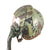 Original U.S. Cold War Era Camouflage HGU-26/P Flight Helmet with Oxygen Mask and Helmet Bag Original Items