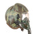 Original U.S. Cold War Era Camouflage HGU-26/P Flight Helmet with Oxygen Mask and Helmet Bag Original Items