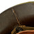 Original U.S. Late Vietnam War Era Military Police M1 Helmet with 1974 Dated Camouflage Cover, Liner and Leather ‘MP’ Brassard Original Items